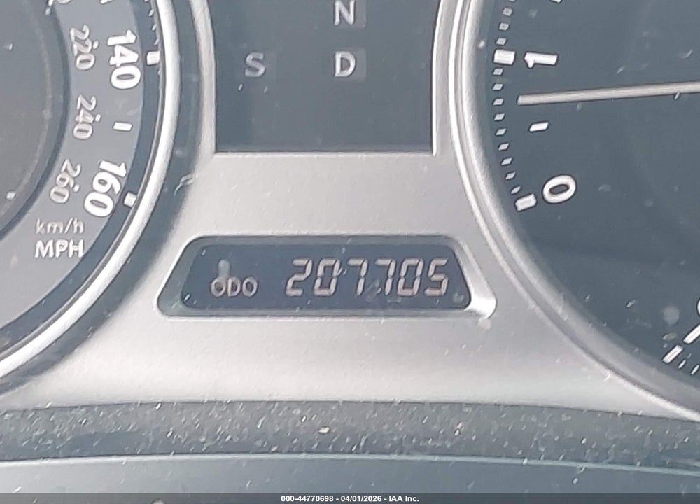 2010 LEXUS IS 250 VIN: JTHCF5C21A5044579