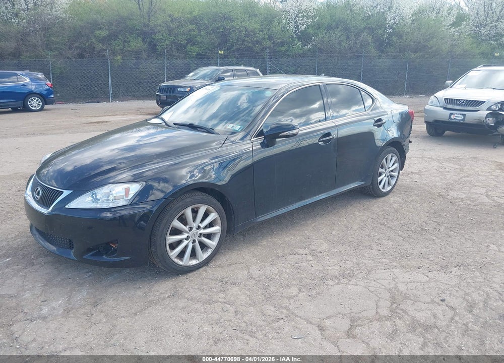 2010 LEXUS IS 250 VIN: JTHCF5C21A5044579