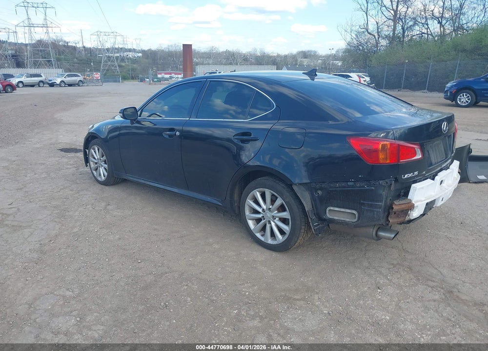 2010 LEXUS IS 250 VIN: JTHCF5C21A5044579