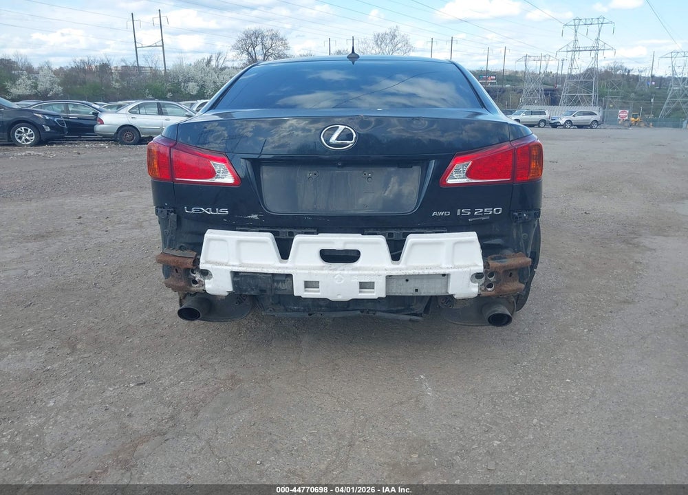 2010 LEXUS IS 250 VIN: JTHCF5C21A5044579