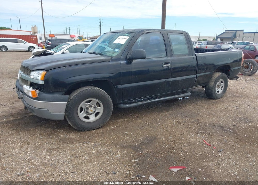 2004 CHEVROLET SILVERADO 1500 WORK TRUCK VIN: 1GCEK19V04Z323227