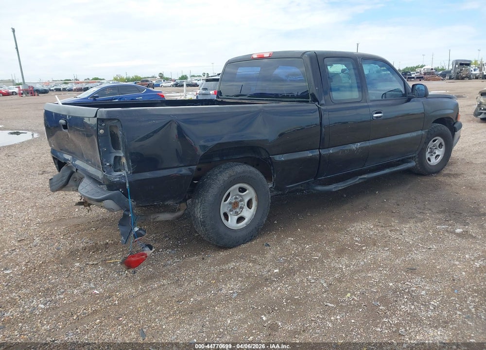 2004 CHEVROLET SILVERADO 1500 WORK TRUCK VIN: 1GCEK19V04Z323227