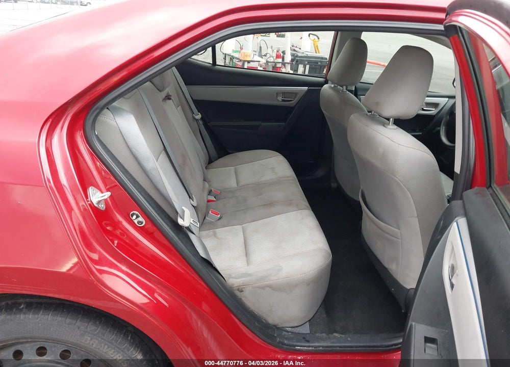 2015 TOYOTA COROLLA LE VIN: 2T1BURHE4FC473433