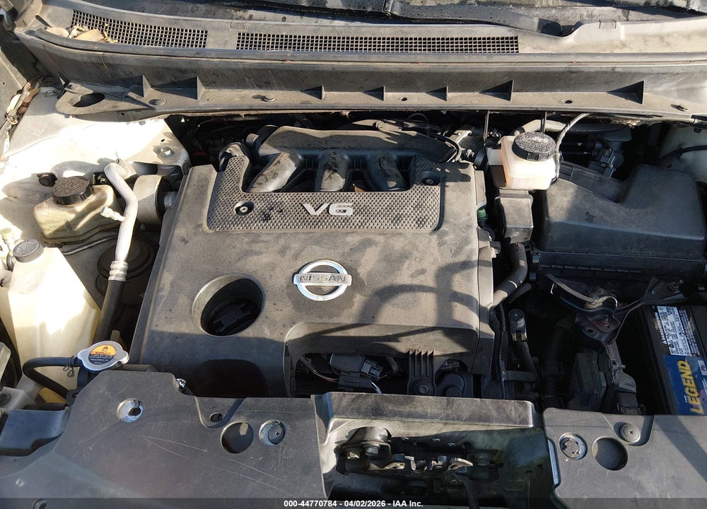 2009 NISSAN MURANO S VIN: JN8AZ18U59W104702