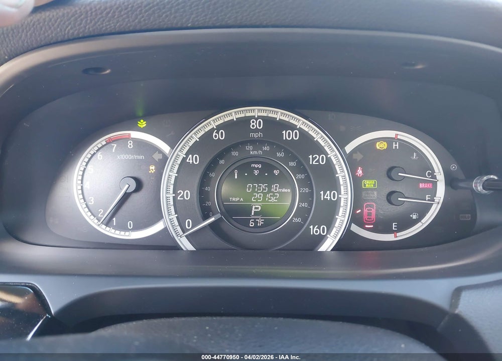 2016 HONDA ACCORD LX VIN: 1HGCR2F36GA161250