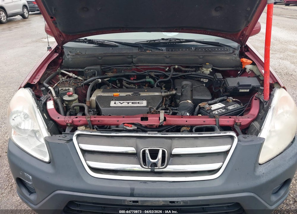 2006 HONDA CR-V EX VIN: SHSRD78806U421430
