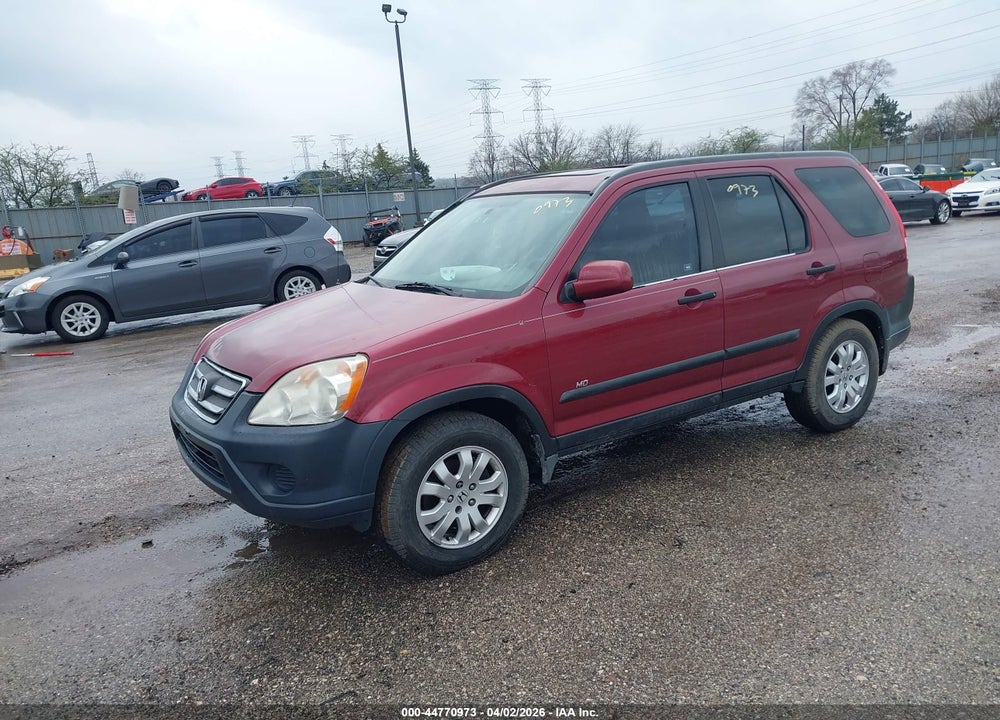 2006 HONDA CR-V EX VIN: SHSRD78806U421430