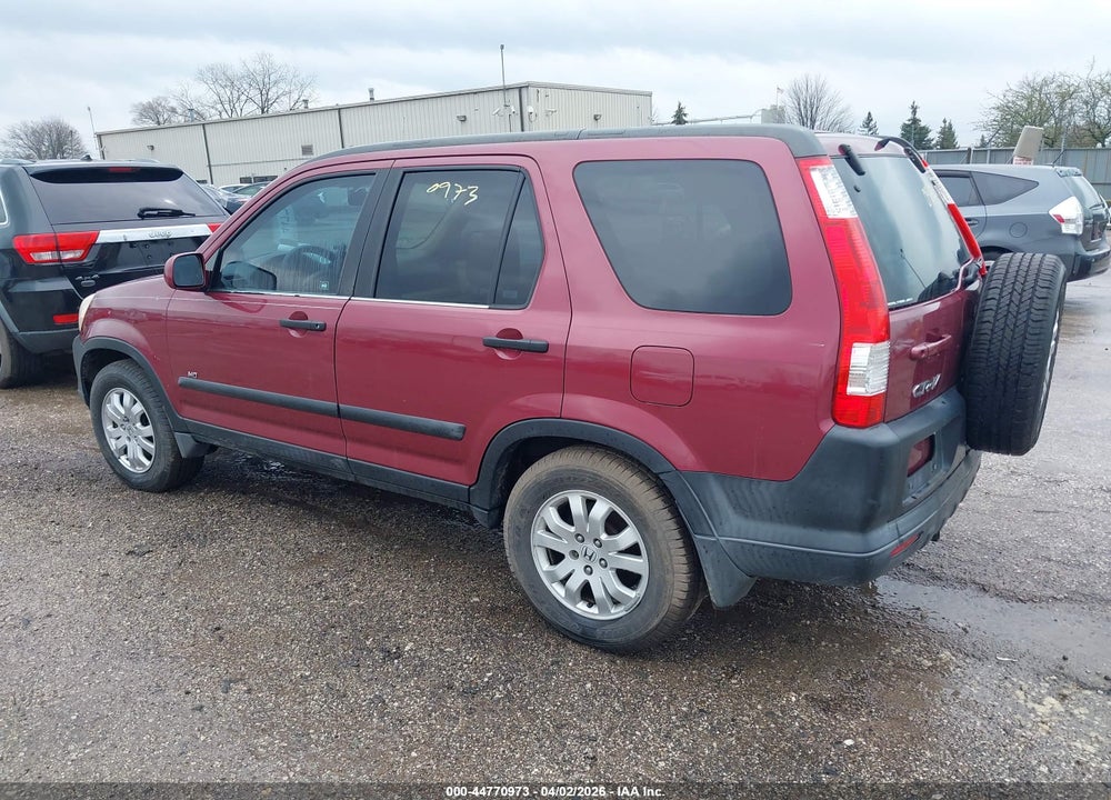 2006 HONDA CR-V EX VIN: SHSRD78806U421430