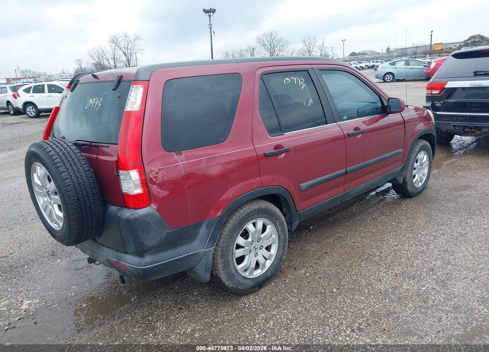 2006 HONDA CR-V EX VIN: SHSRD78806U421430