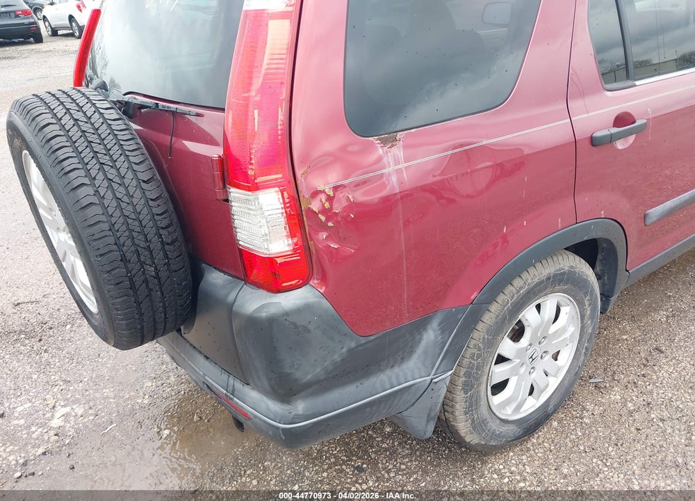 2006 HONDA CR-V EX VIN: SHSRD78806U421430