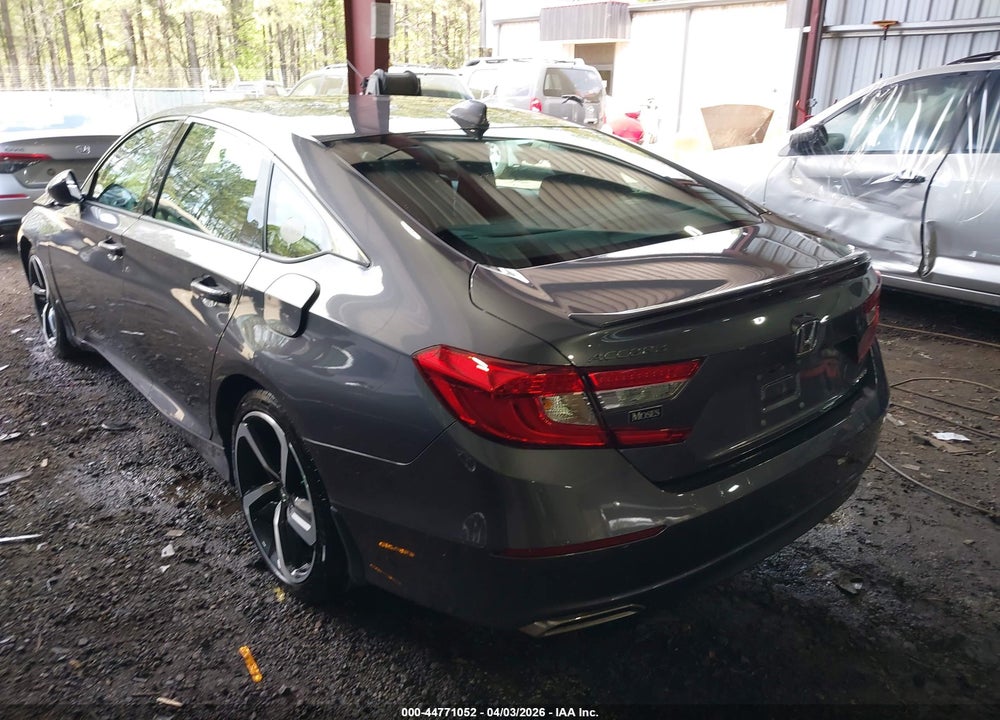2020 HONDA ACCORD SPORT VIN: 1HGCV1F37LA106600
