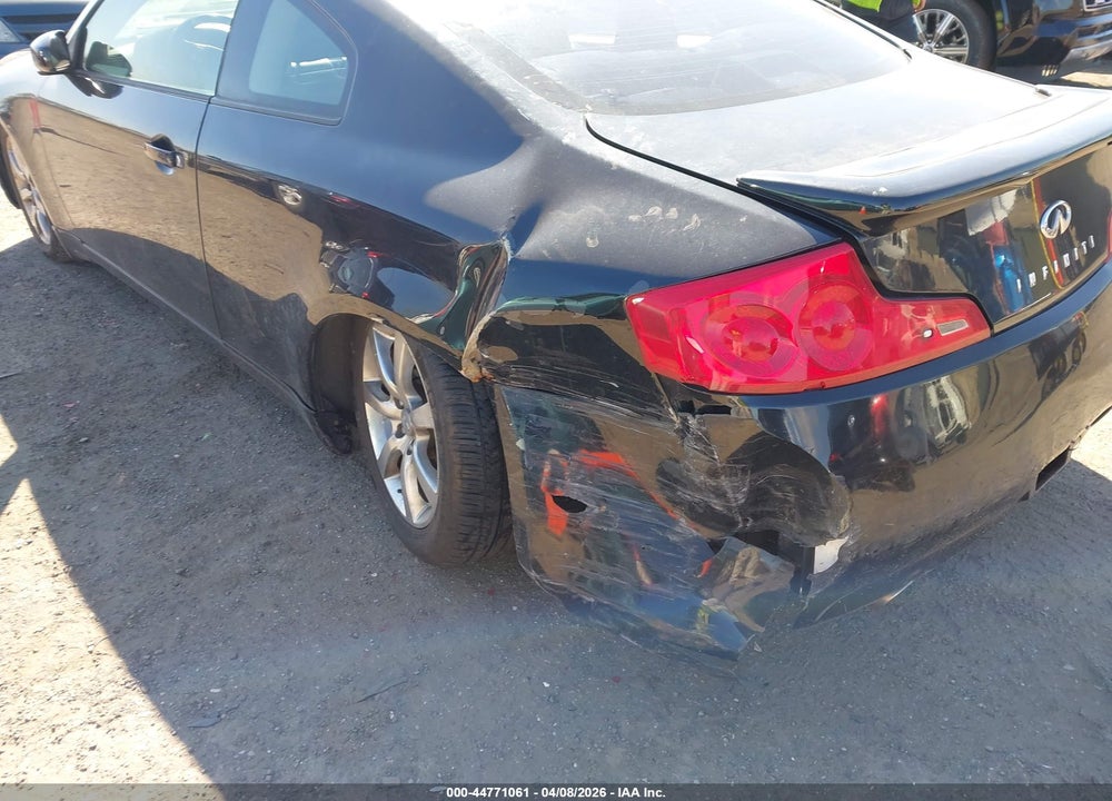 2007 INFINITI G35 VIN: JNKCV54E47M901326