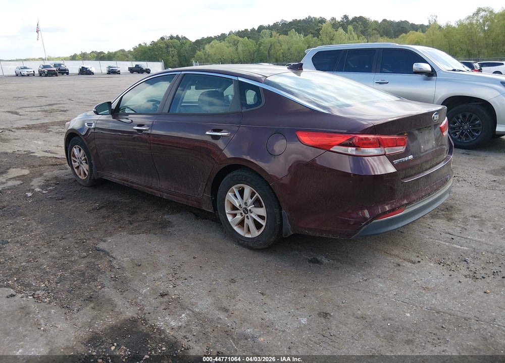 2016 KIA OPTIMA LX VIN: 5XXGT4L31GG100197
