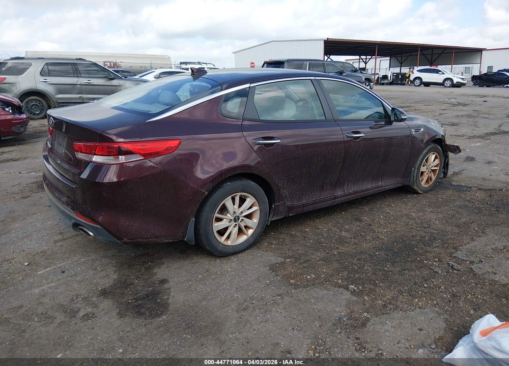2016 KIA OPTIMA LX VIN: 5XXGT4L31GG100197