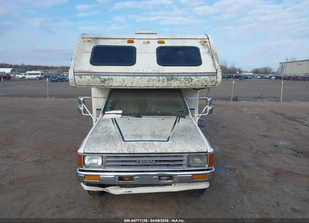 1988 TOYOTA PICKUP CAB CHASSIS RN75 DLX VIN: JT5RN75U0J0023014