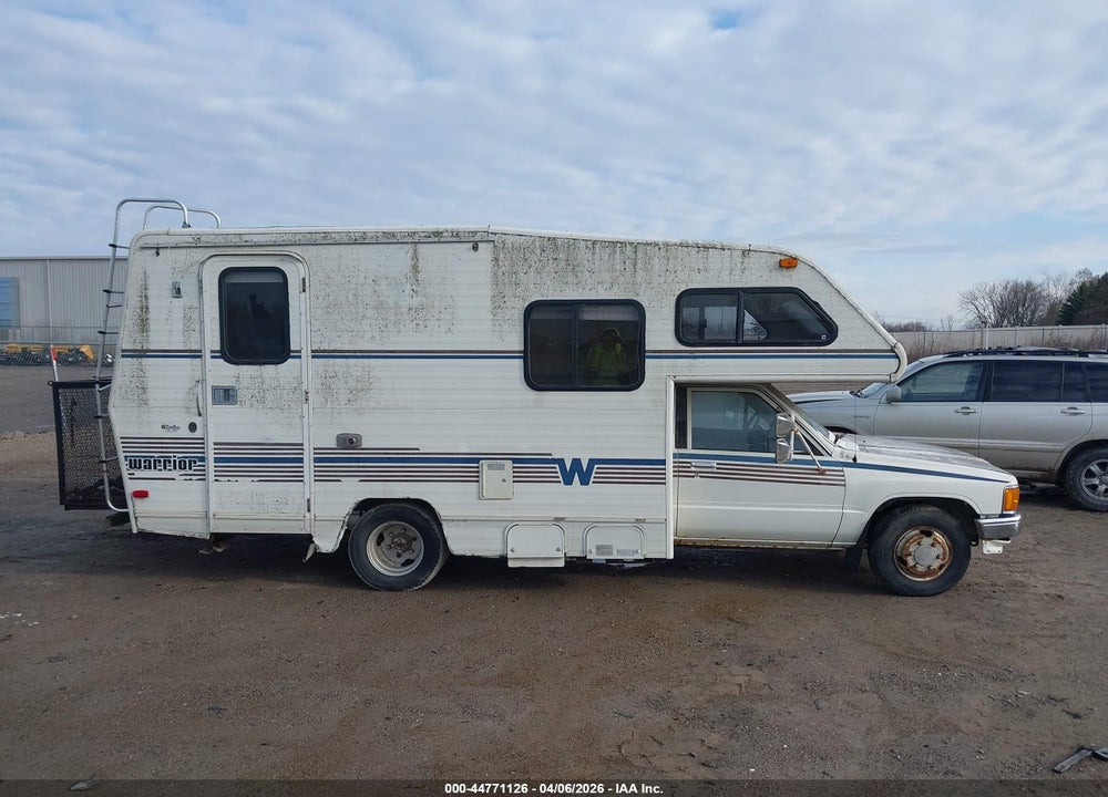 1988 TOYOTA PICKUP CAB CHASSIS RN75 DLX VIN: JT5RN75U0J0023014