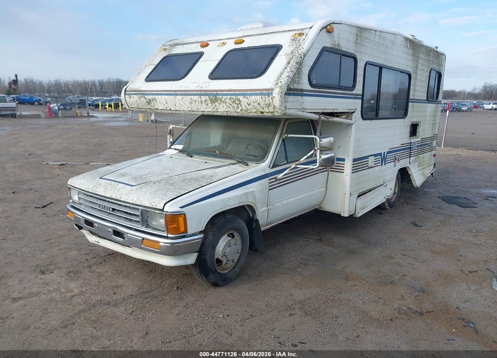 1988 TOYOTA PICKUP CAB CHASSIS RN75 DLX VIN: JT5RN75U0J0023014