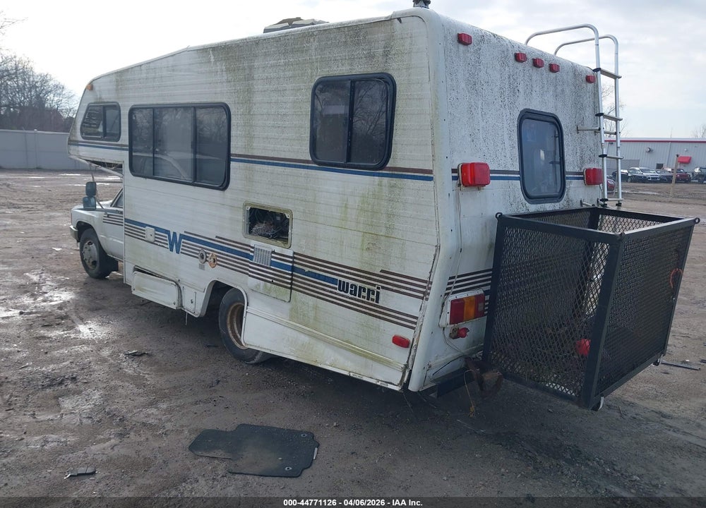 1988 TOYOTA PICKUP CAB CHASSIS RN75 DLX VIN: JT5RN75U0J0023014