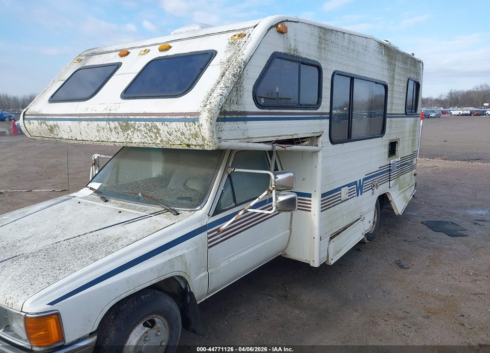 1988 TOYOTA PICKUP CAB CHASSIS RN75 DLX VIN: JT5RN75U0J0023014