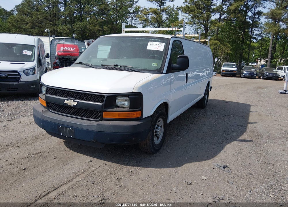 2014 CHEVROLET EXPRESS 2500 WORK VAN VIN: 1GCWGGCA8E1162589
