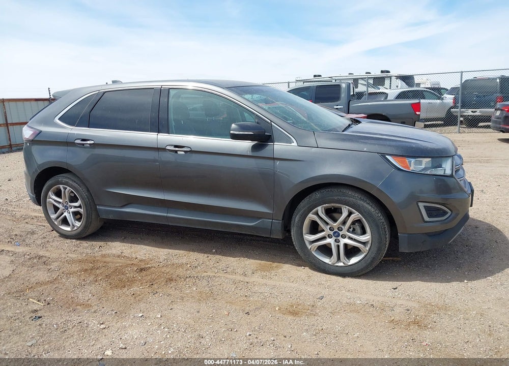 2015 FORD EDGE TITANIUM VIN: 2FMTK3K91FBB43613