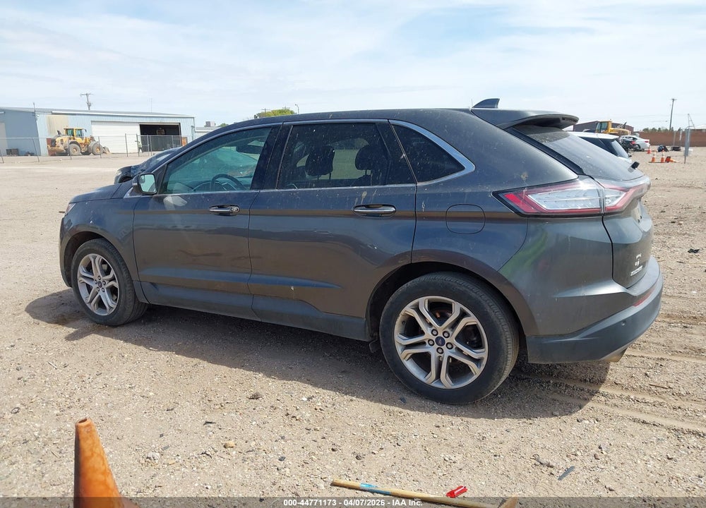 2015 FORD EDGE TITANIUM VIN: 2FMTK3K91FBB43613