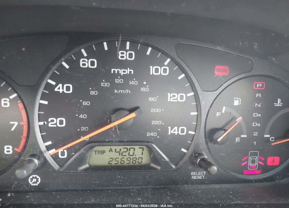 2001 HONDA ACCORD 2.3 EX VIN: 1HGCG66821A038531