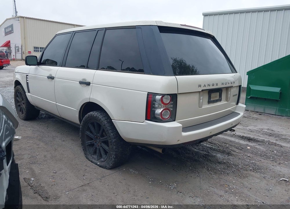 2010 LAND ROVER RANGE ROVER SUPERCHARGED VIN: SALMF1E47AA320969
