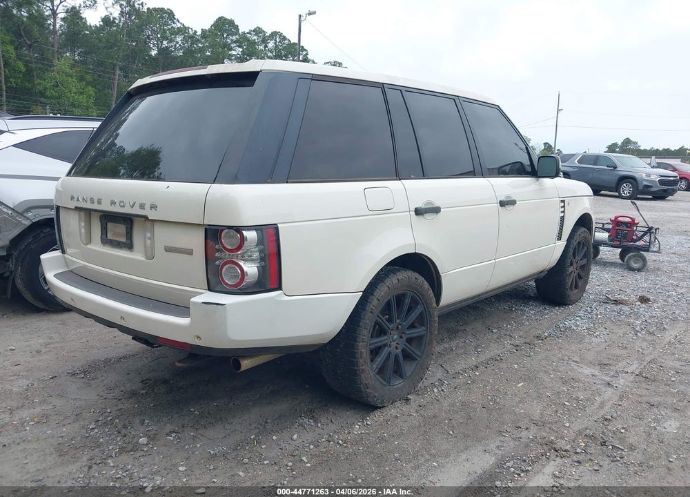 2010 LAND ROVER RANGE ROVER SUPERCHARGED VIN: SALMF1E47AA320969