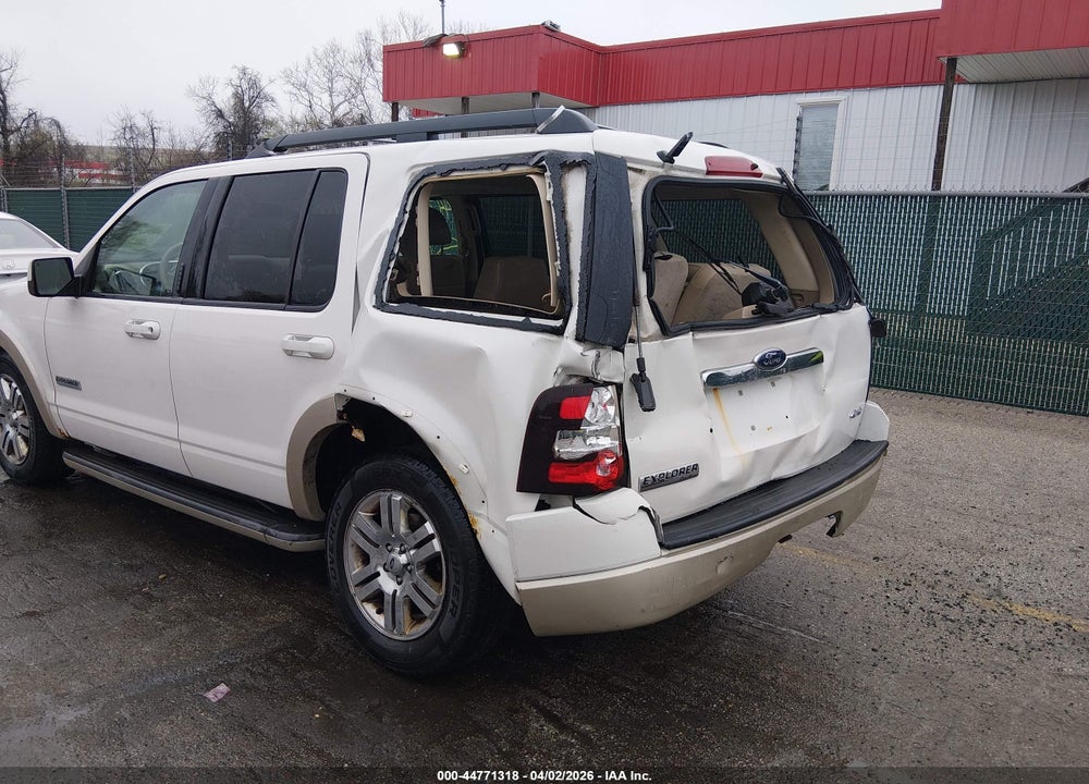 2008 FORD EXPLORER EDDIE BAUER VIN: 1FMEU74E08UB00334