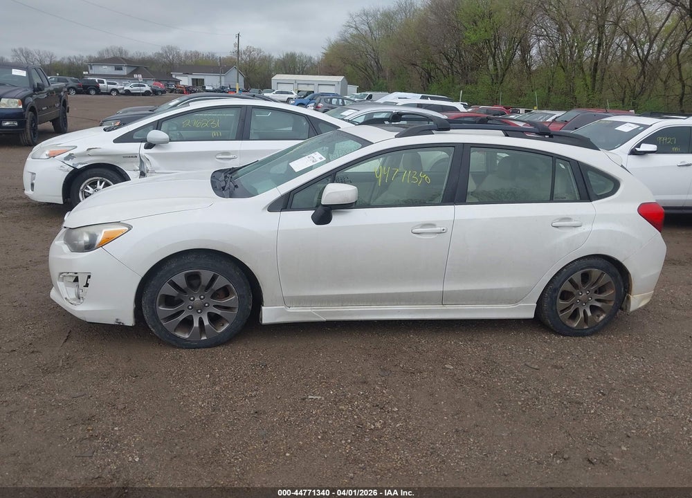 2014 SUBARU IMPREZA 2.0I SPORT LIMITED VIN: JF1GPAU64E8244389