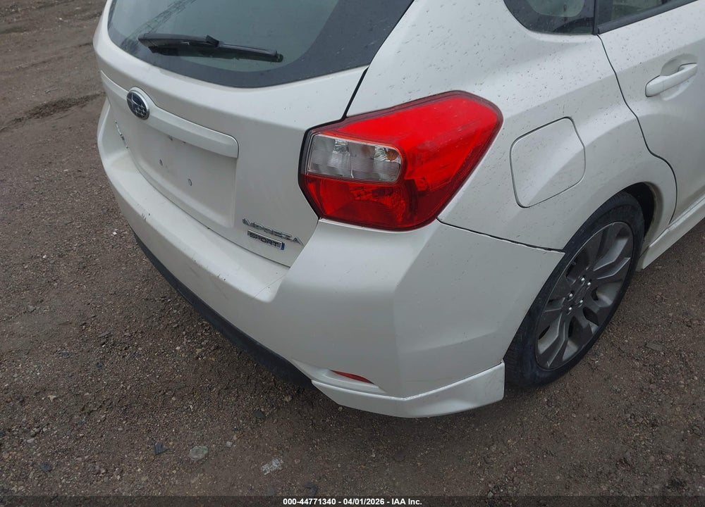 2014 SUBARU IMPREZA 2.0I SPORT LIMITED VIN: JF1GPAU64E8244389