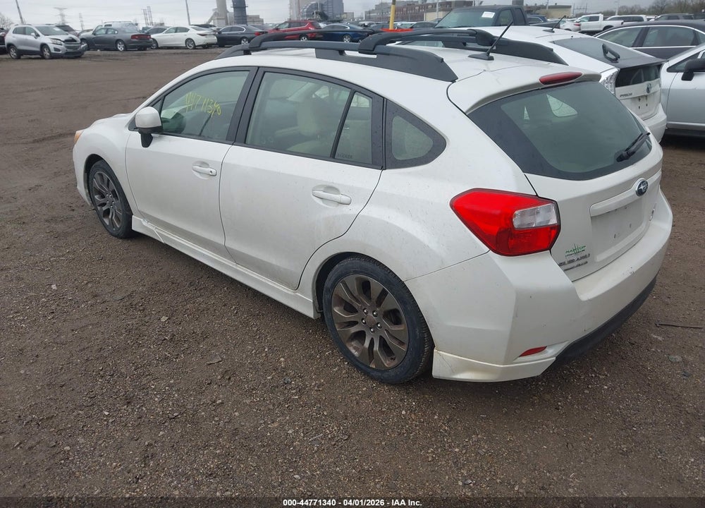 2014 SUBARU IMPREZA 2.0I SPORT LIMITED VIN: JF1GPAU64E8244389