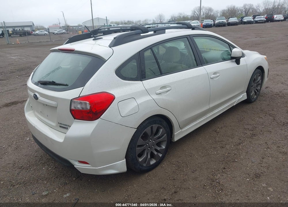 2014 SUBARU IMPREZA 2.0I SPORT LIMITED VIN: JF1GPAU64E8244389