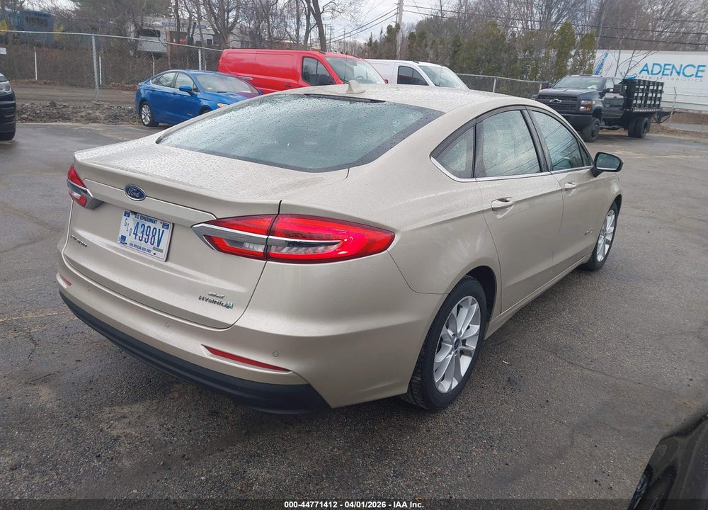 2019 FORD FUSION HYBRID SE VIN: 3FA6P0LU4KR258129