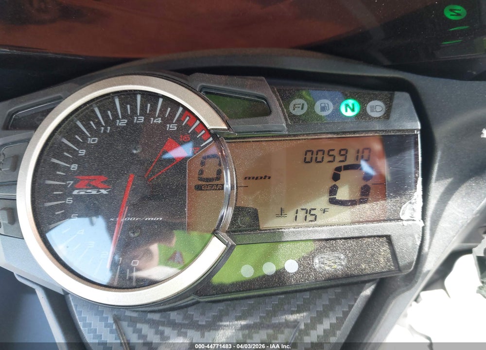 2025 SUZUKI GSX-R600 VIN: JS1GN7FAXS7100197