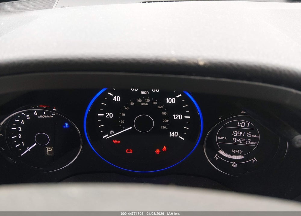 2016 HONDA HR-V LX VIN: 3CZRU5H33GM730929