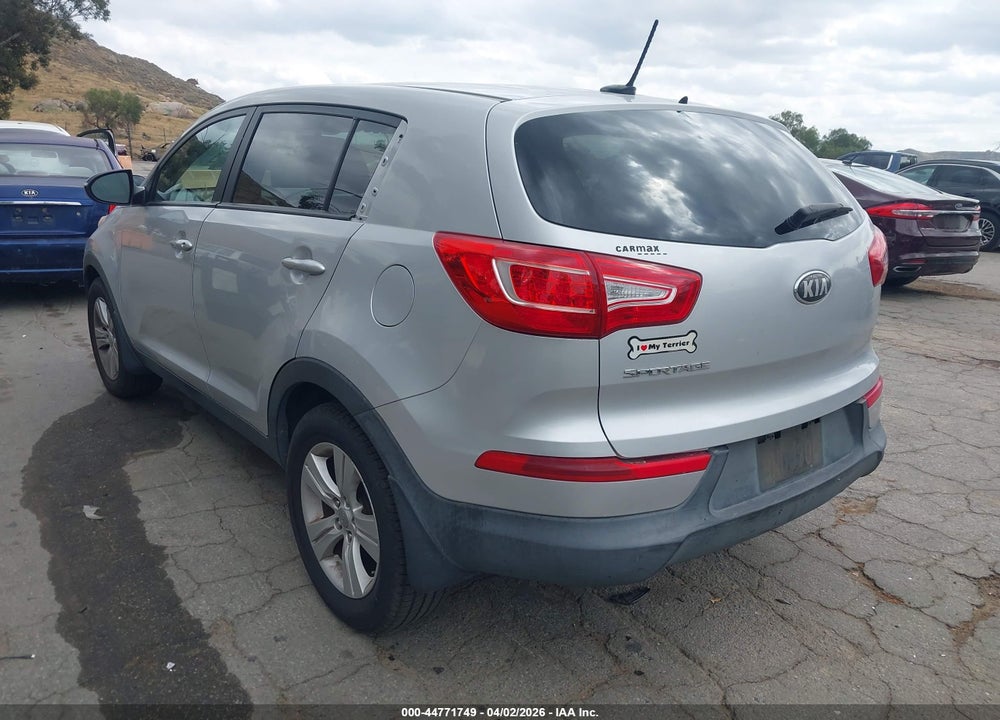 2013 KIA SPORTAGE LX VIN: KNDPB3A23D7444559