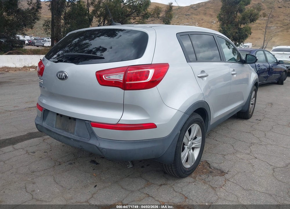 2013 KIA SPORTAGE LX VIN: KNDPB3A23D7444559