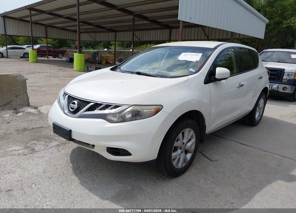2014 NISSAN MURANO S VIN: JN8AZ1MU3EW402729