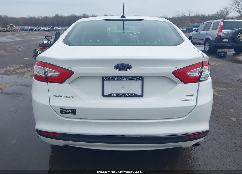 2015 FORD FUSION SE VIN: 3FA6P0HD5FR232346