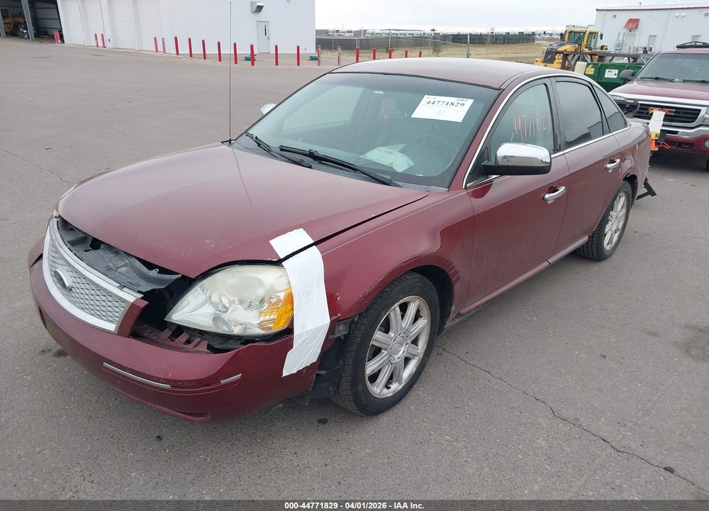 2007 FORD FIVE HUNDRED LIMITED VIN: 1FAHP251X7G140950