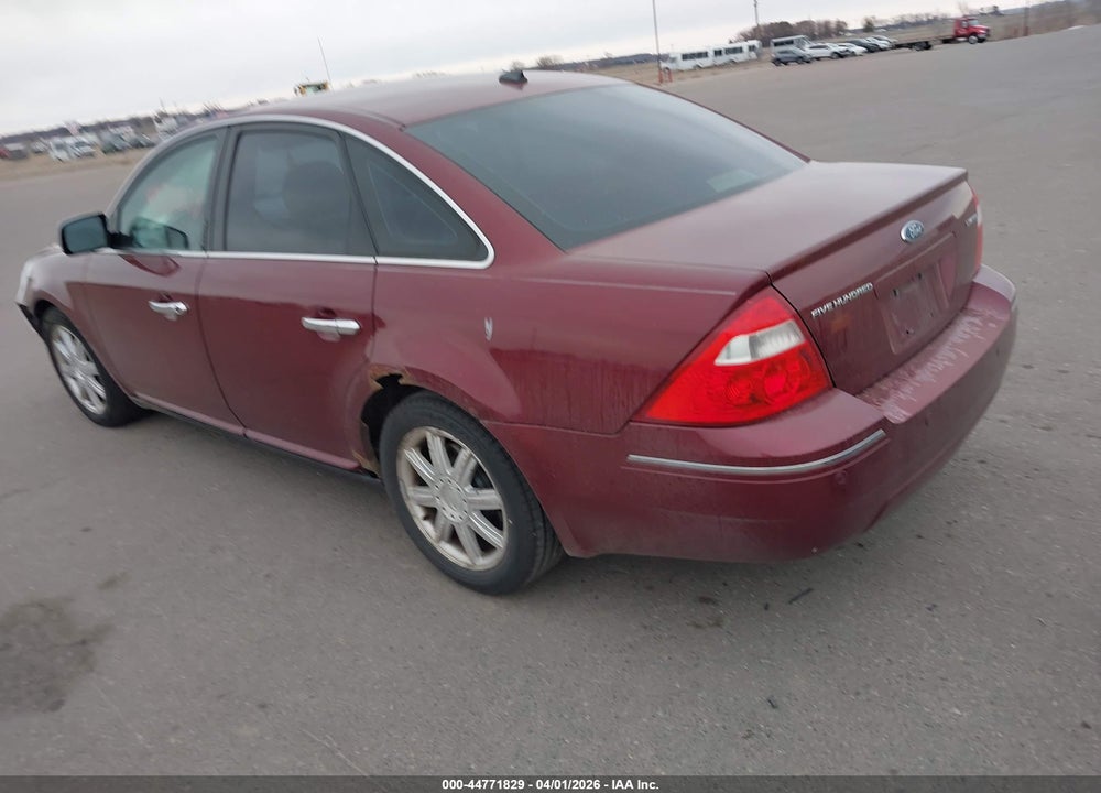 2007 FORD FIVE HUNDRED LIMITED VIN: 1FAHP251X7G140950