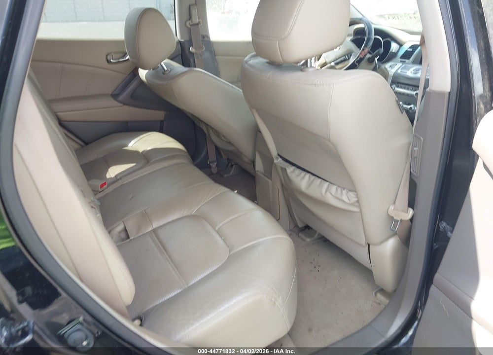 2011 NISSAN MURANO LE VIN: JN8AZ1MUXBW054357
