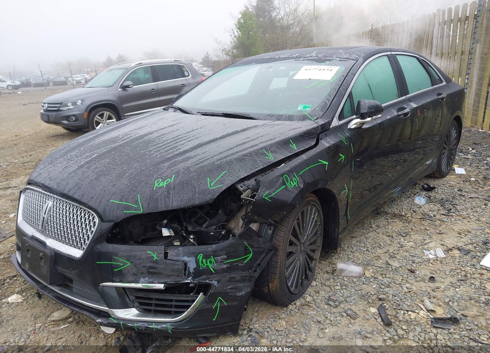 2017 LINCOLN MKZ RESERVE VIN: 3LN6L5FC4HR660226