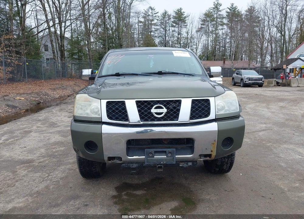 2004 NISSAN TITAN SE VIN: 1N6AA07B84N534586