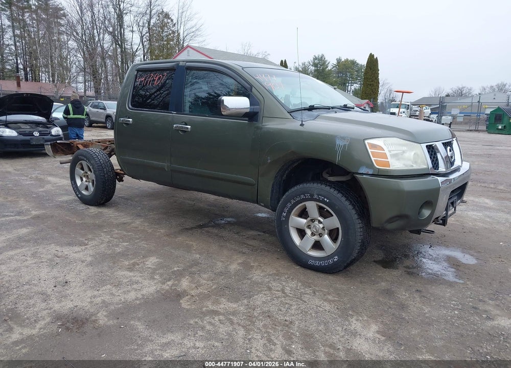 2004 NISSAN TITAN SE VIN: 1N6AA07B84N534586