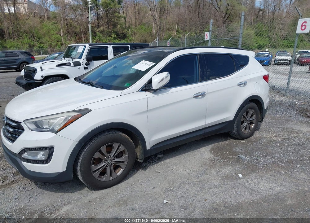 2014 HYUNDAI SANTA FE SPORT 2.4L VIN: 5XYZU3LB9EG173415