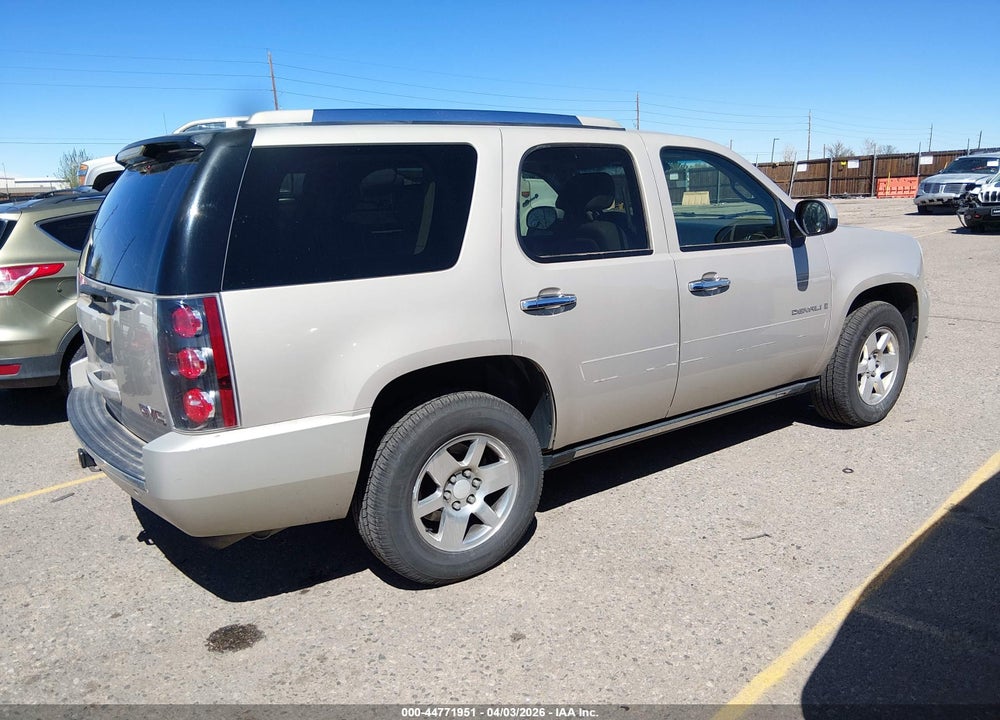 2007 GMC YUKON DENALI VIN: 1GKFK63877J380763