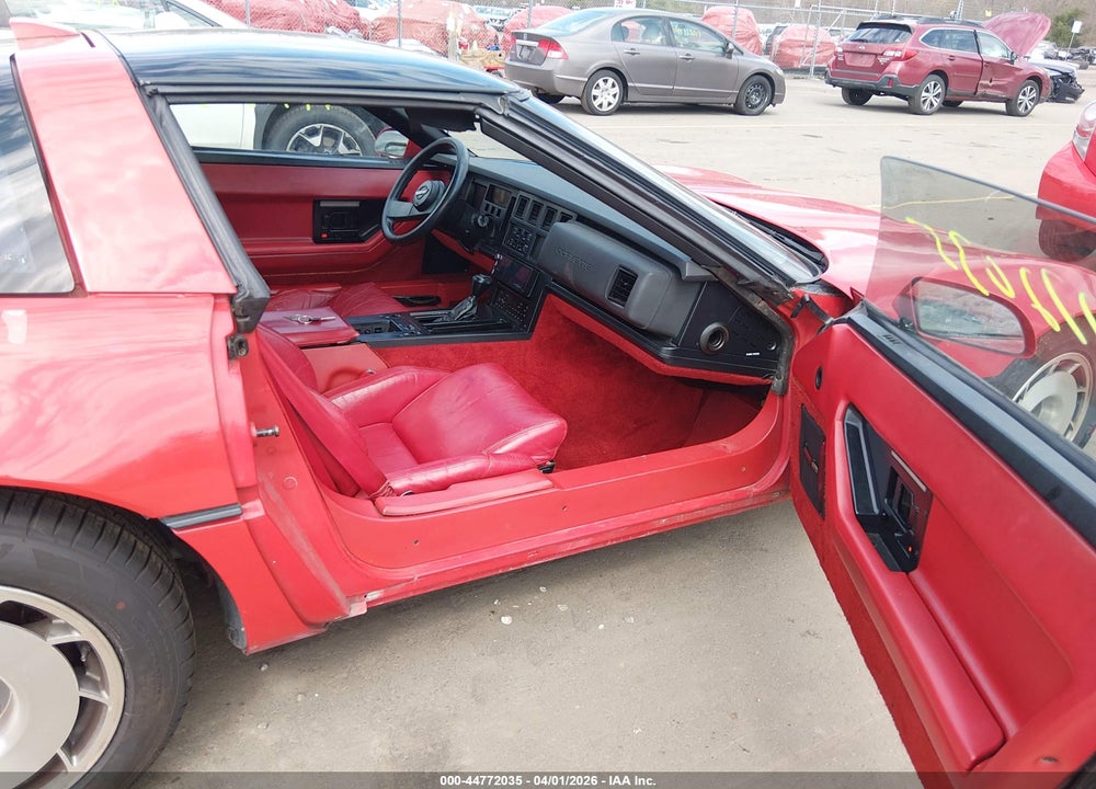 1987 CHEVROLET CORVETTE VIN: 1G1YY218XH5127373